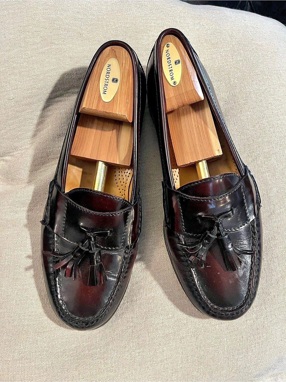 Men’s Cole Haan Brown Tassel Loafers